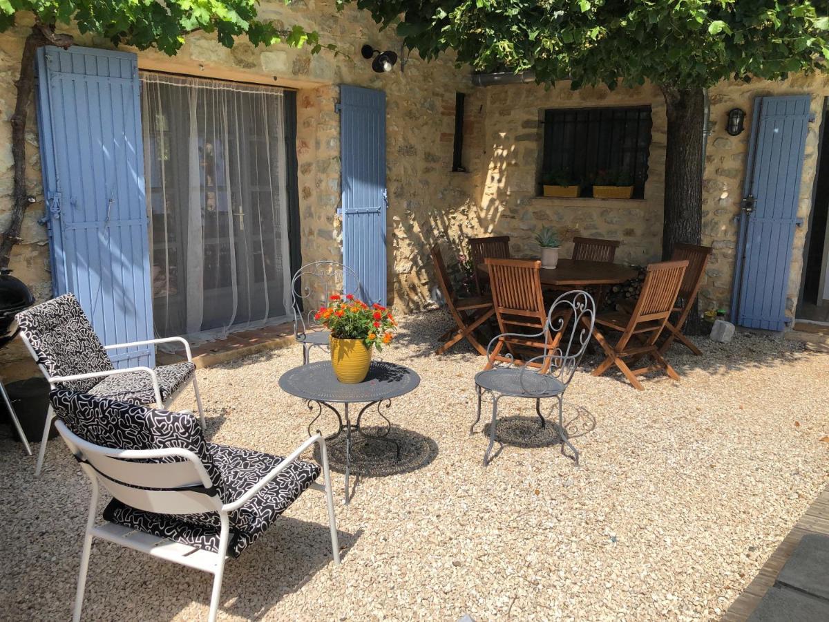 Lussan  Maison De Plain Pied Pour 4 Pers Piscine Lussan מראה חיצוני תמונה